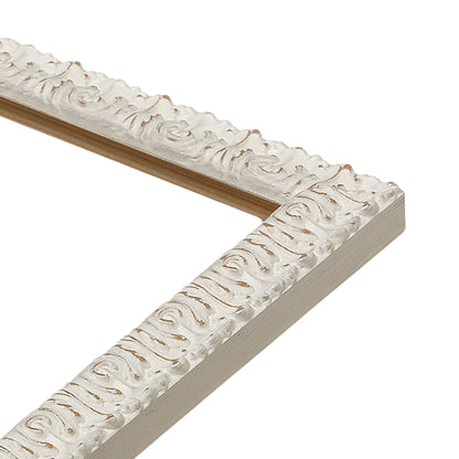 White Medium Width Table Top Frame