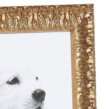 Gold Leaf Motif Medium Width Table Top Frame