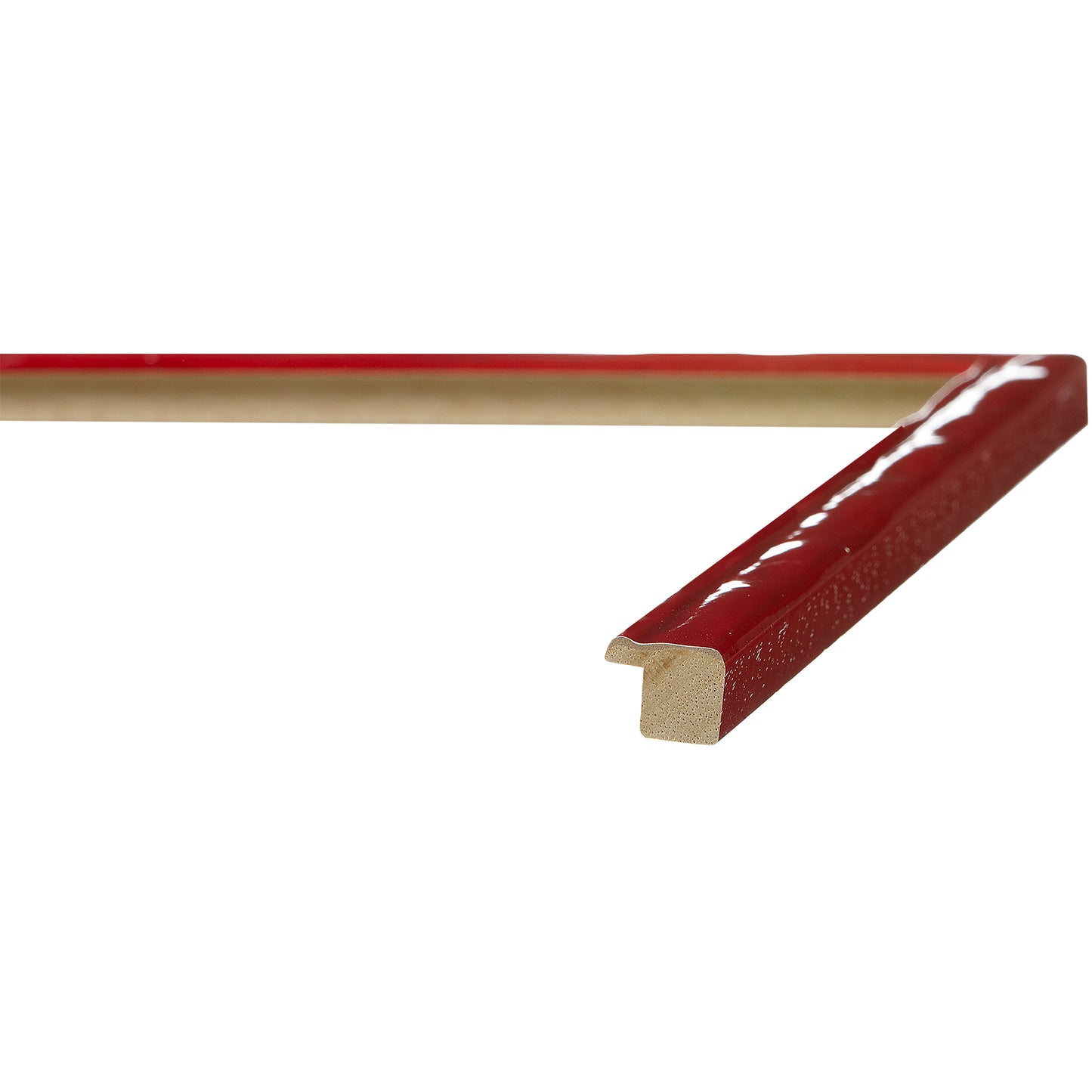 Shimmering Light Red Narrow Width Table Top Frame