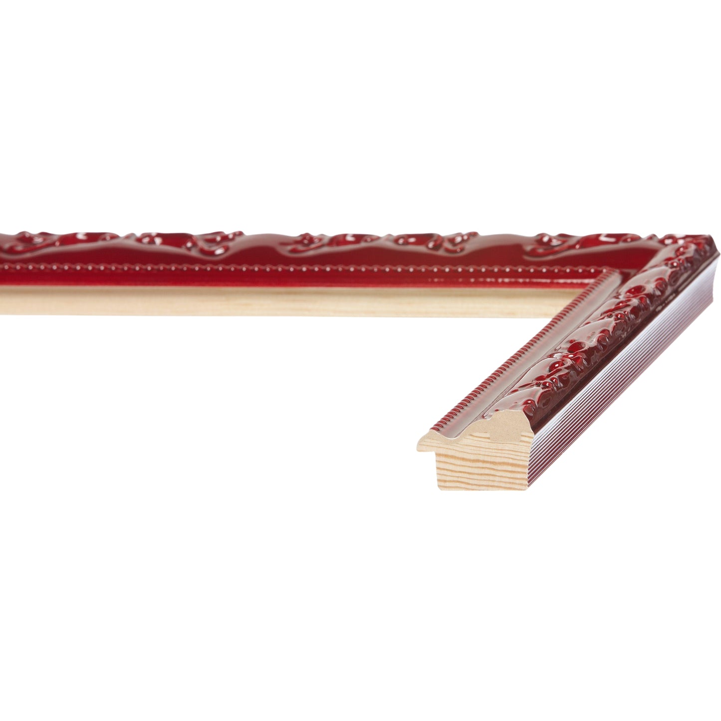 Electric Red Motif Medium Width Table Top Frame