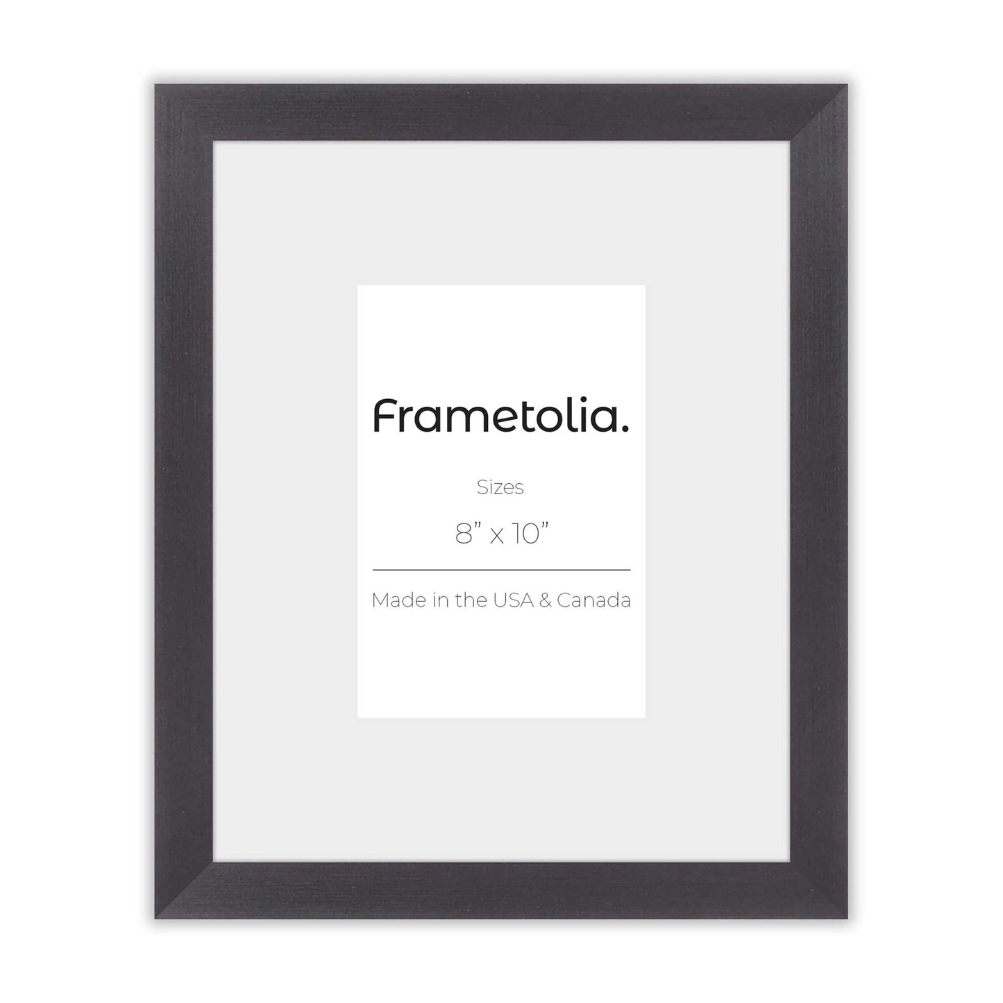 Weathered Zinc Narrow Width Wall Frame