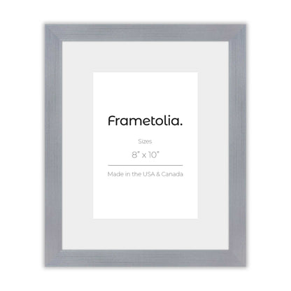 Polished Chrome Narrow Width Wall Frame