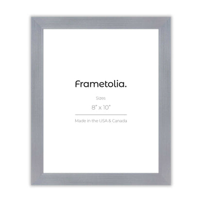 Polished Chrome Narrow Width Wall Frame