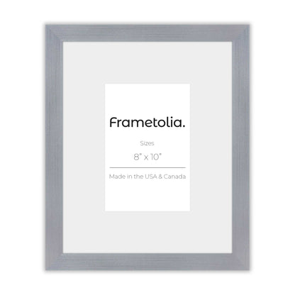 Polished Chrome Narrow Width Wall Frame