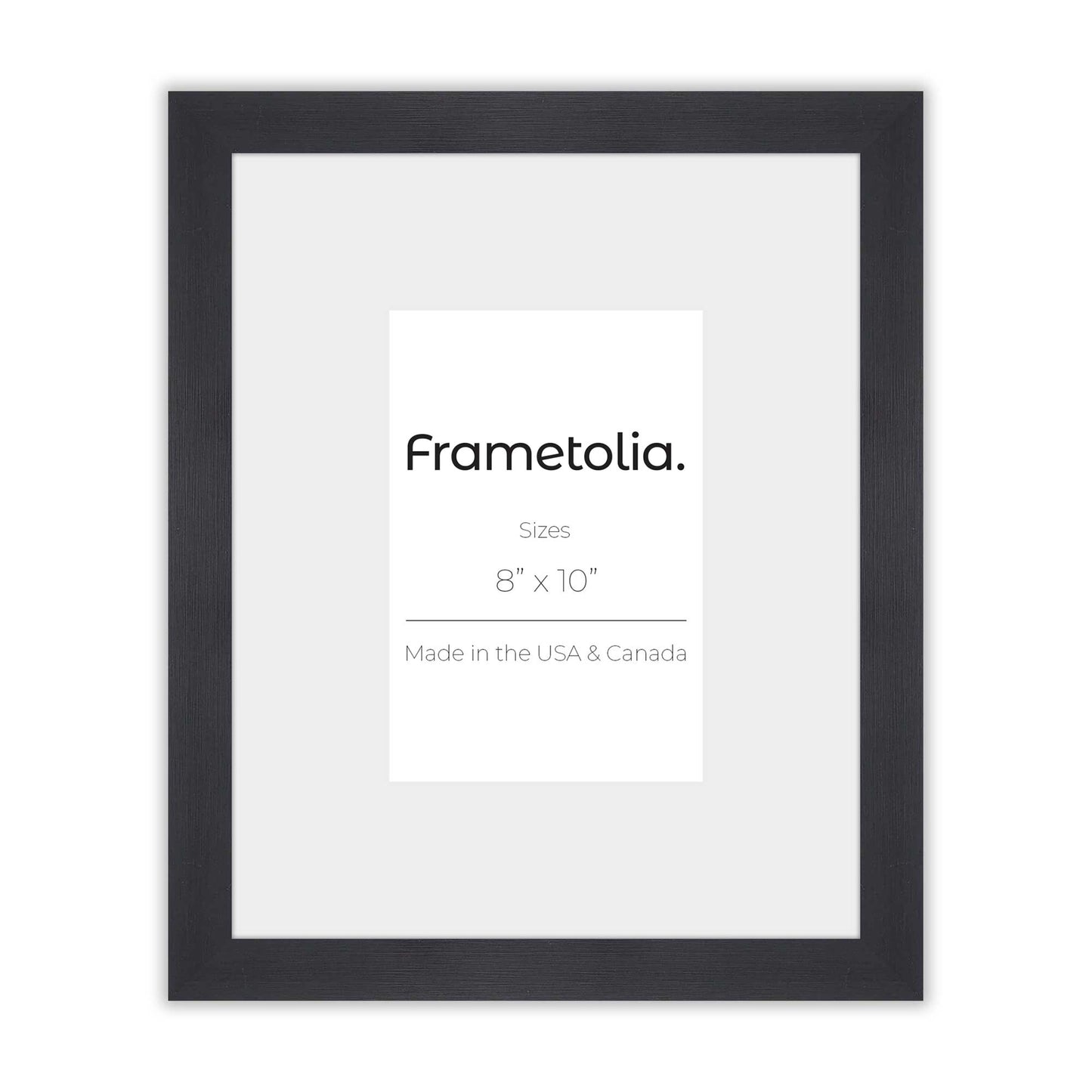 [Color:Steel Black], Picture frame front