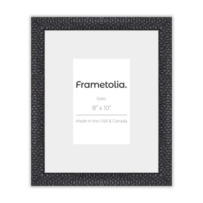 Hammered Black Medium Width Wall Frame