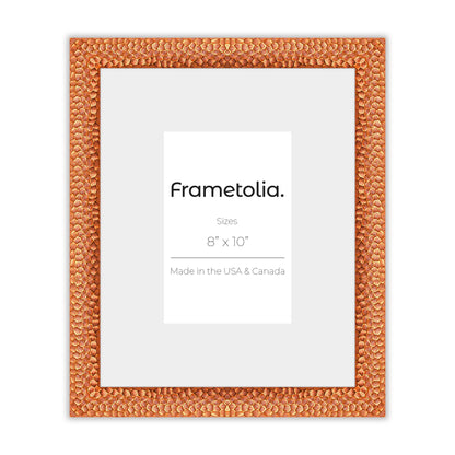 Hammered Copper Medium Width Wall Frame