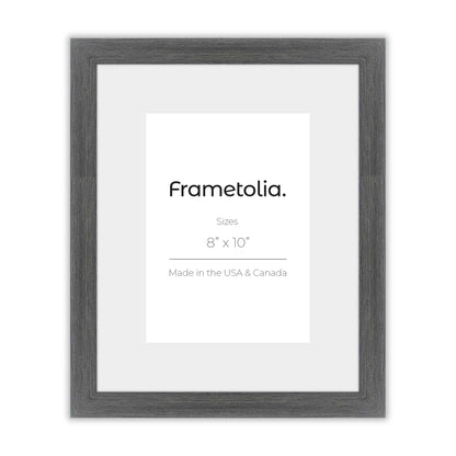 Gray Oak Narrow Width Wall Frame