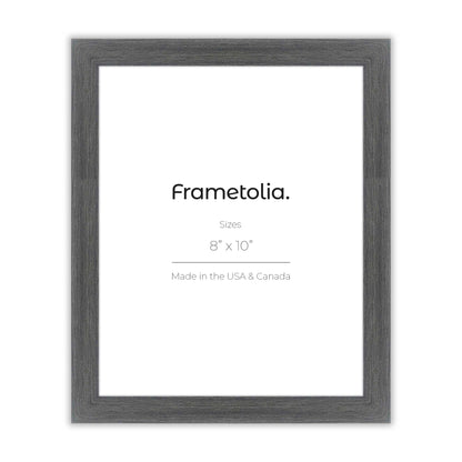Gray Oak Narrow Width Wall Frame