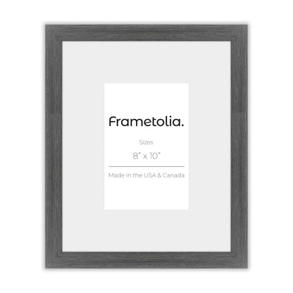 Gray Oak Narrow Width Wall Frame