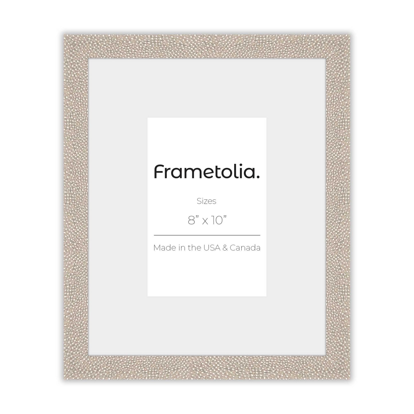 [Color:Bone Shagreen],[Mat:Wide Mat], Picture frame