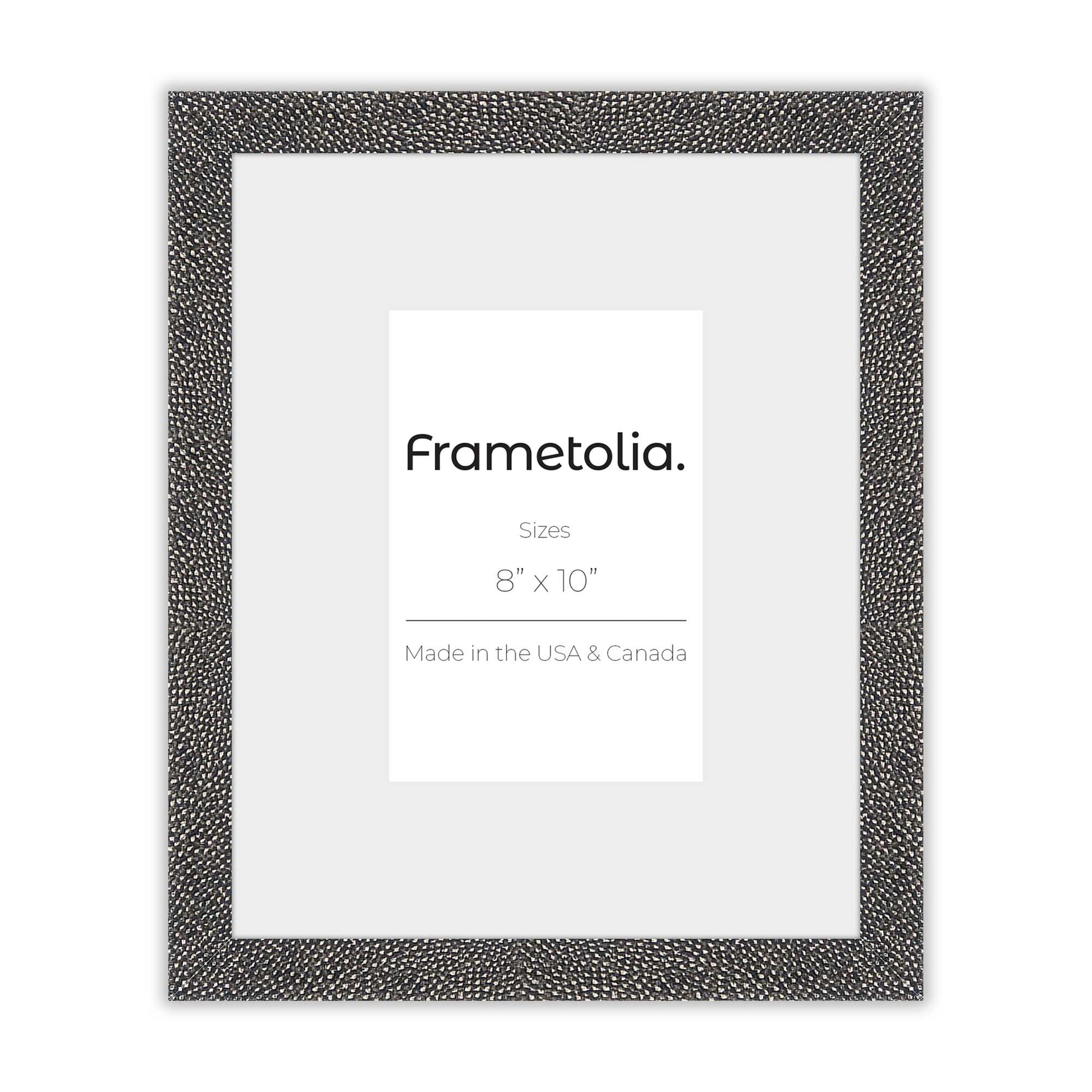 [Color:Fog Shagreen],[Mat:Wide Mat], Picture frame
