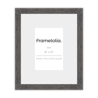 [Color:Fog Shagreen],[Mat:Wide Mat], Picture frame