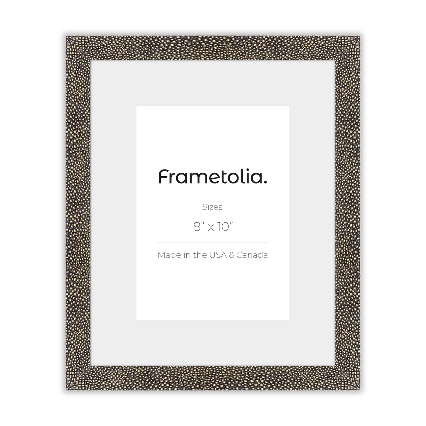 [Color:Gold Shagreen],[Mat:Narrow Mat], Picture frame