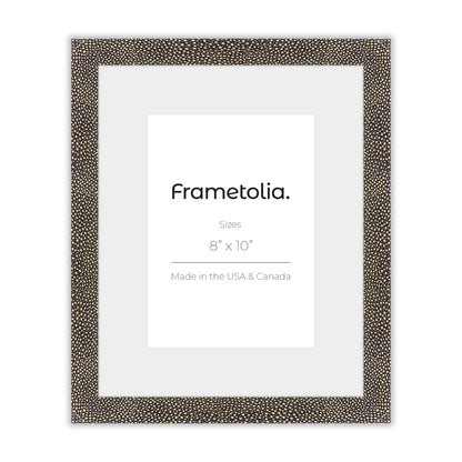 [Color:Gold Shagreen],[Mat:Narrow Mat], Picture frame