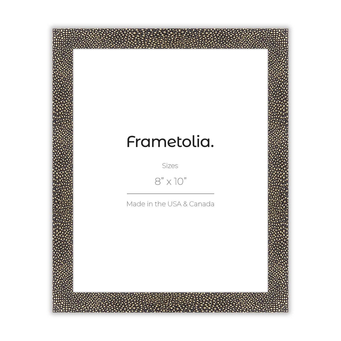 [Color:Gold Shagreen],[Mat:No Mat], Picture frame