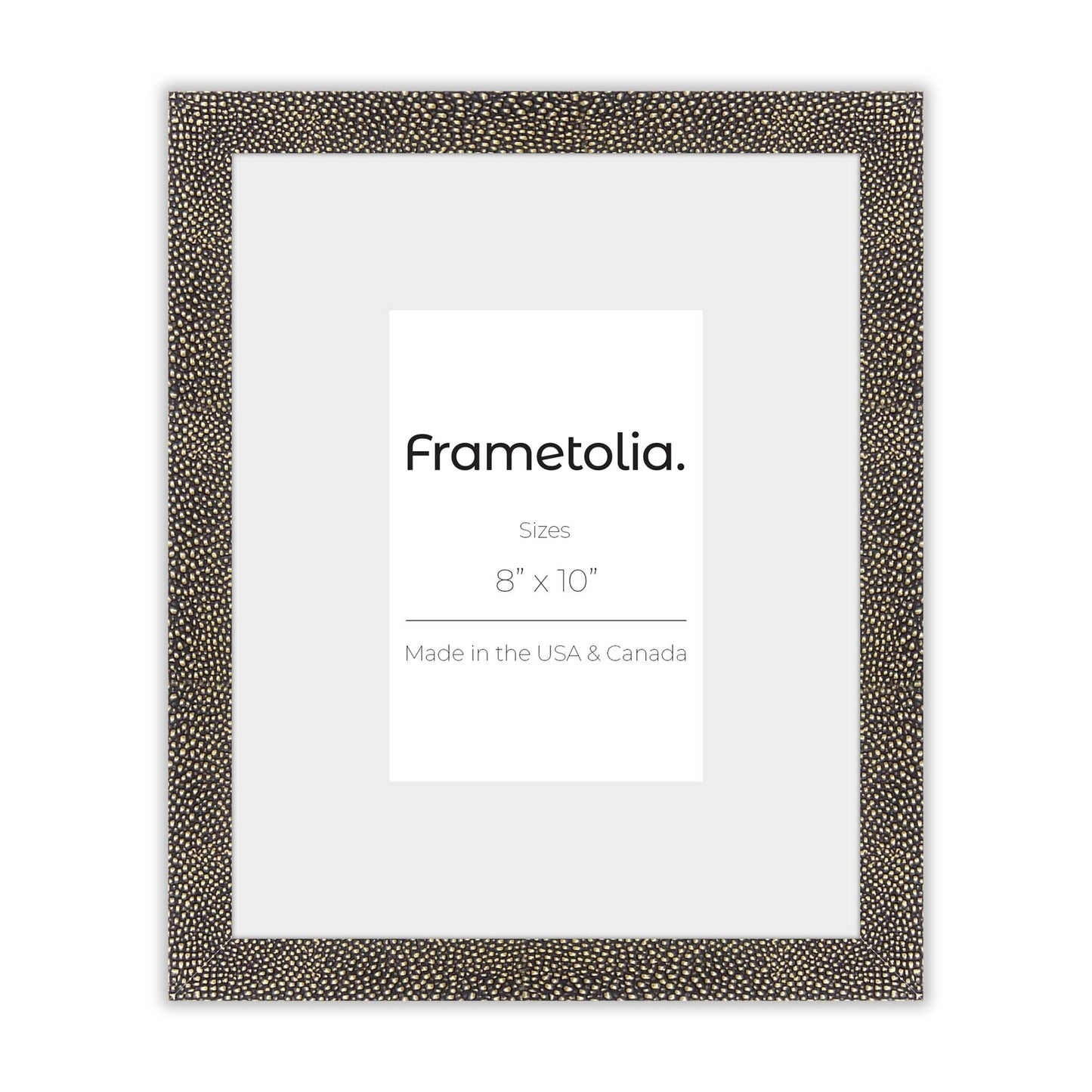 [Color:Gold Shagreen],[Mat:Wide Mat], Picture frame