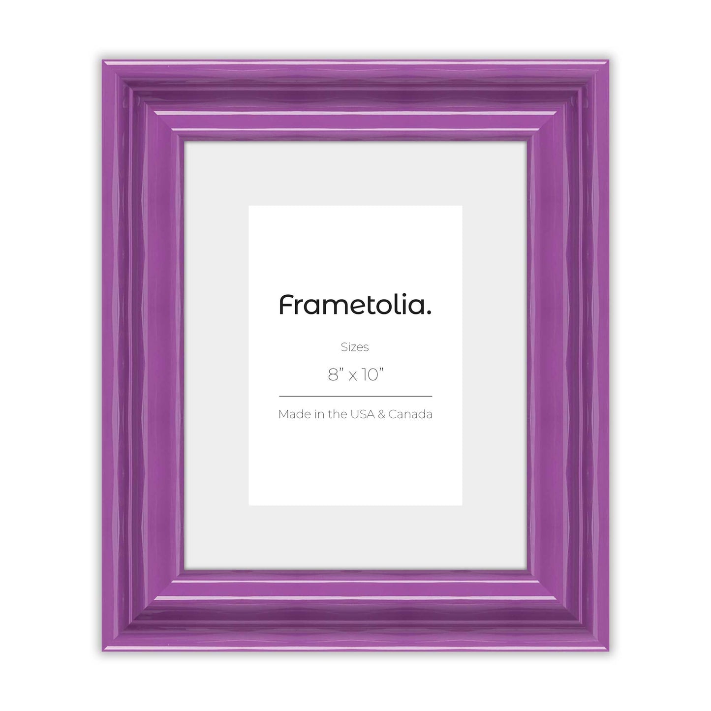 Royal Lilac Wide Width Wall Frame