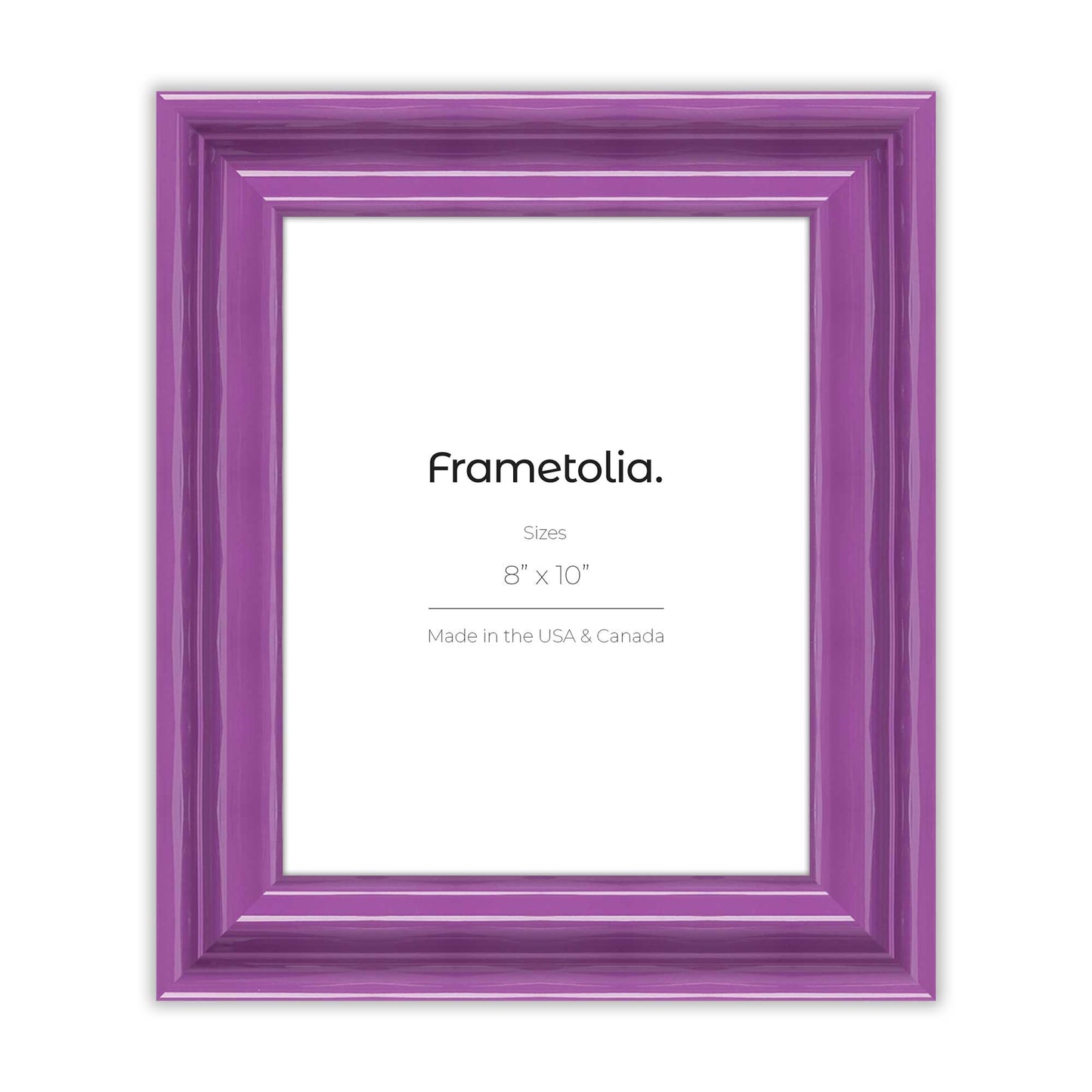 Royal Lilac Wide Width Wall Frame