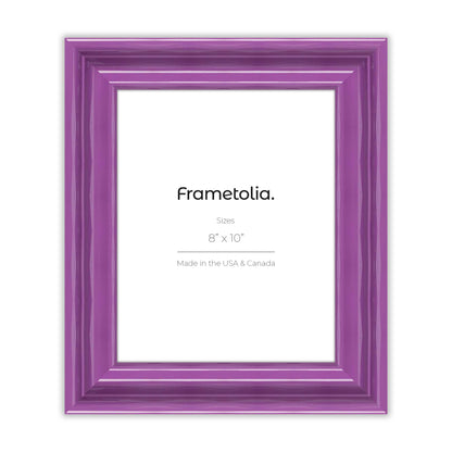 Royal Lilac Wide Width Wall Frame