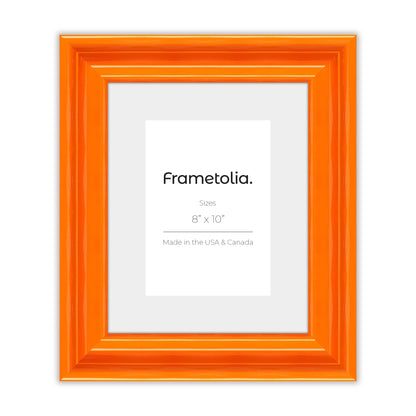 Orange Marmalade Wide Width Wall Frame