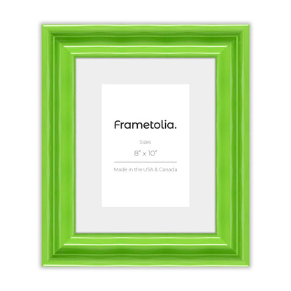 [Color:Fresh Lime Gloss],front of picture frame