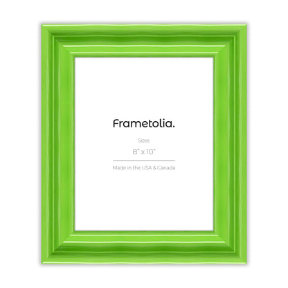 [Color:Fresh Lime Gloss],front of picture frame