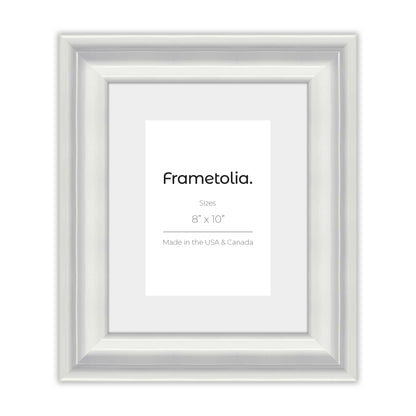 Electric White Gloss Wide Width Wall Frame
