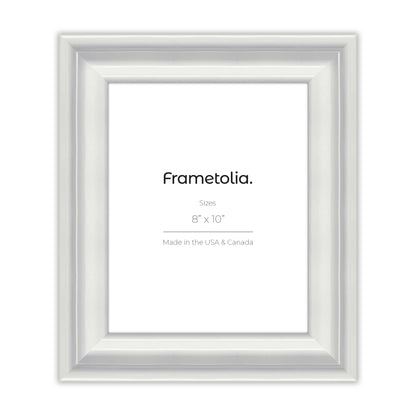 Electric White Gloss Wide Width Wall Frame
