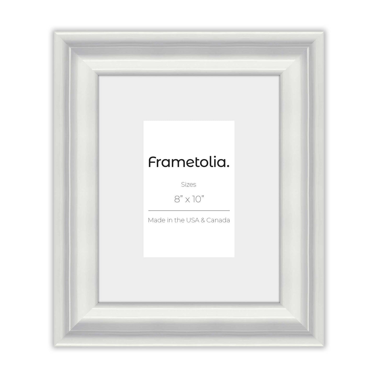 Electric White Gloss Solano Wall Frame