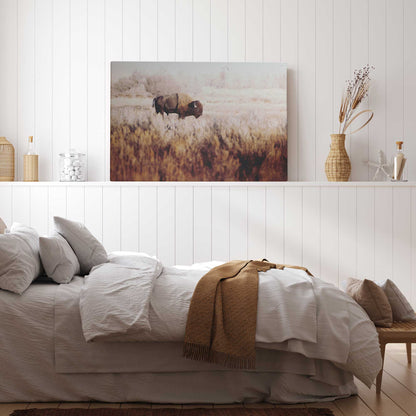 [color:Stretched Canvas], Picture of art on wall