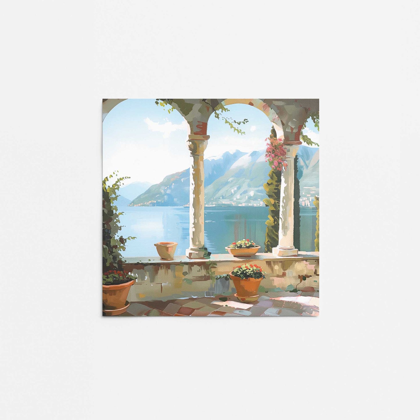 Lakeside Repose Promotional Rolled Print