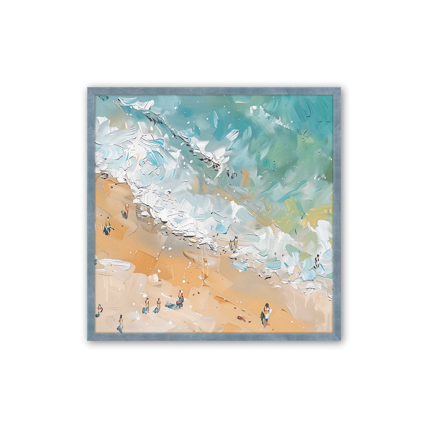 [Color:Electric Sky], Picture of art in a Electric Sky frame