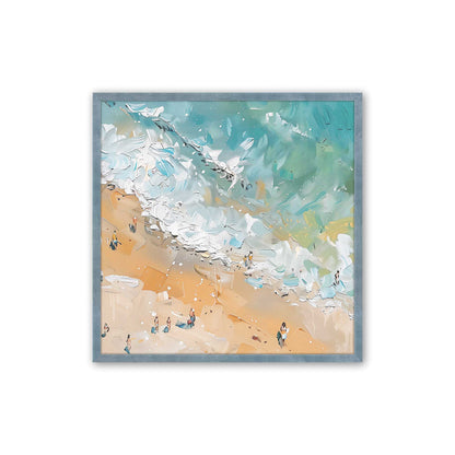 [Color:Electric Sky], Picture of art in a Electric Sky frame