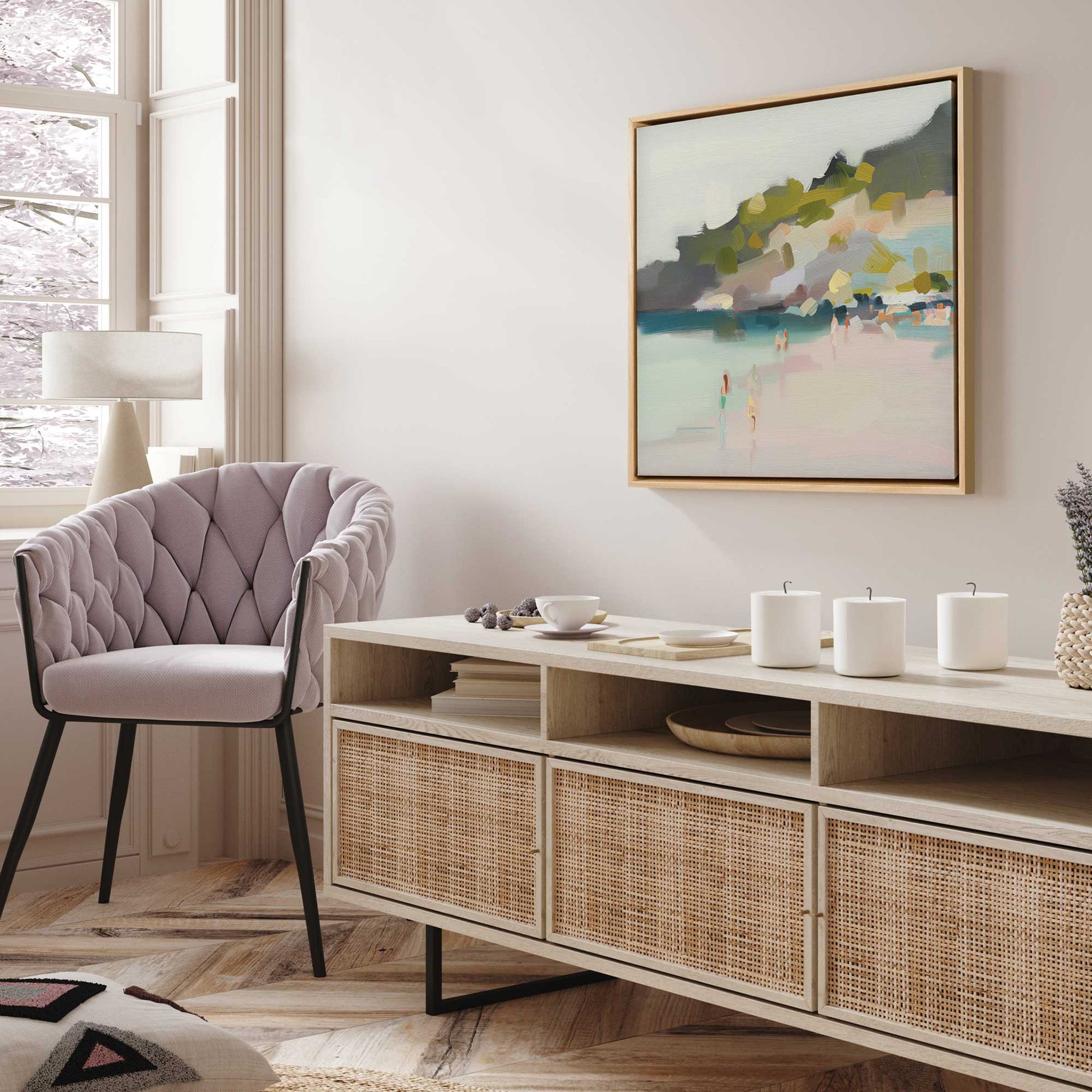 [LIFESTYLE], Picture of art in a room