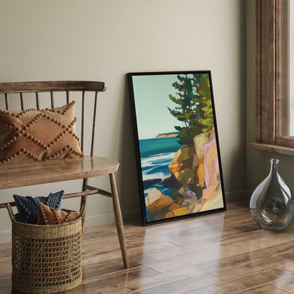 Seacliff Whispers v2 Print on Canvas