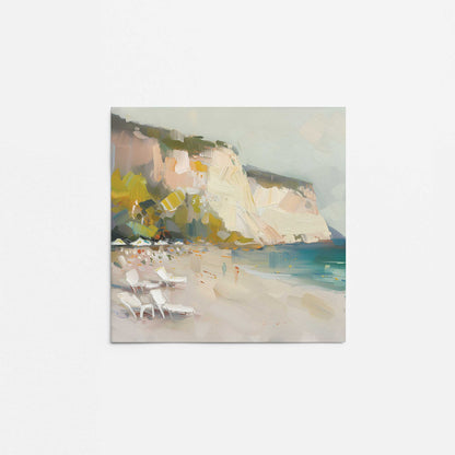Seascape Sonata v1 Square Promotional Rolled Print