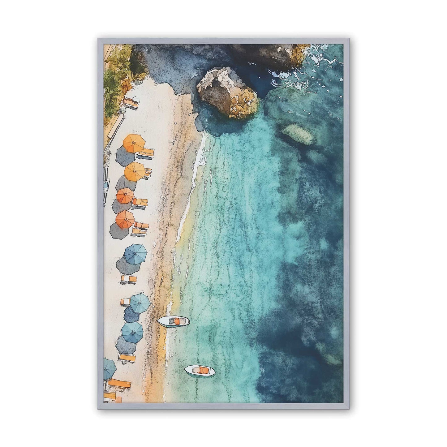 [Color:Polished Chrome], Picture of art in a Polished Chrome frame