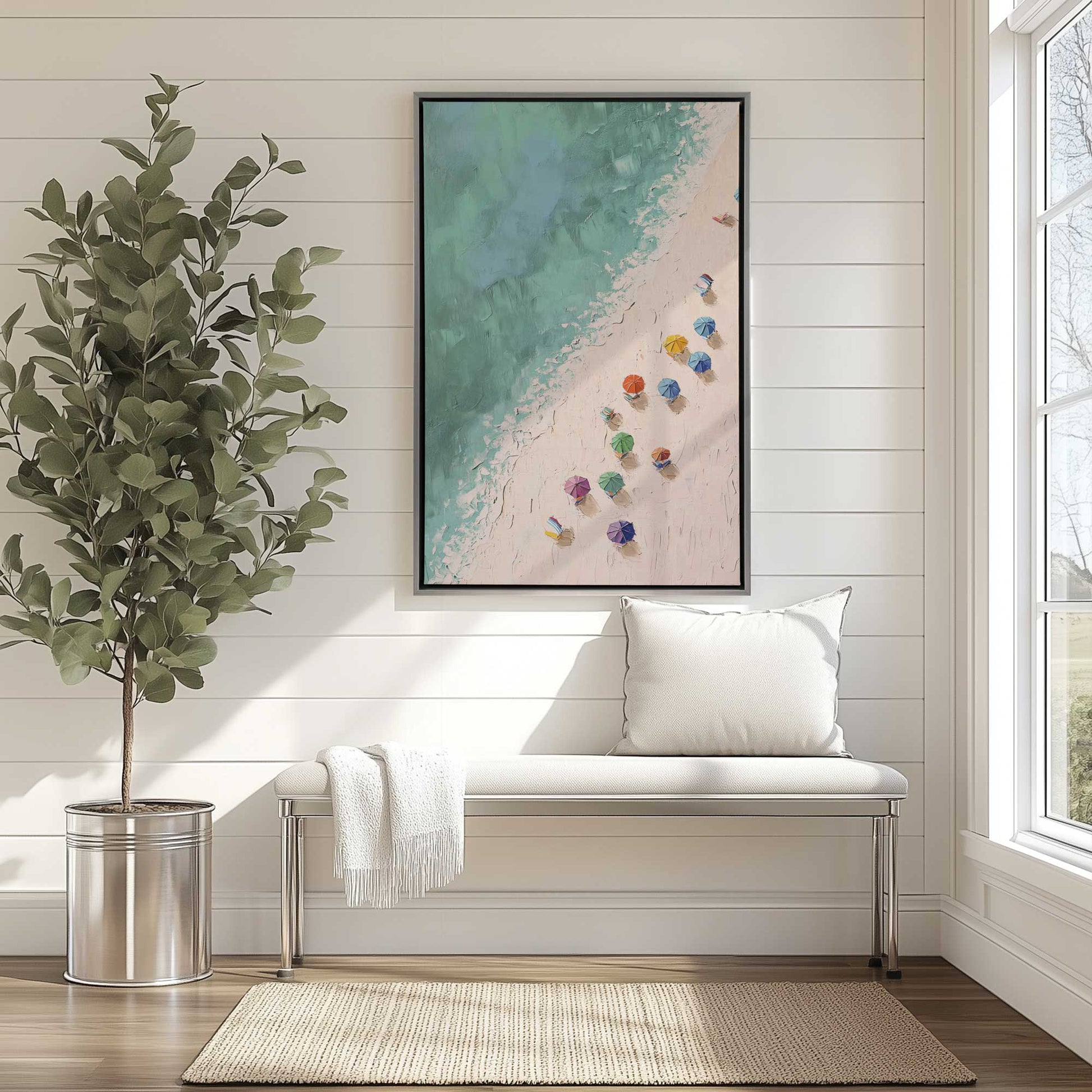 Picture of art in a room