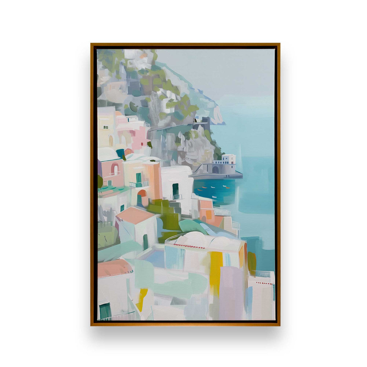 [Color:Polished Gold], Picture of art in a Polished Gold frame