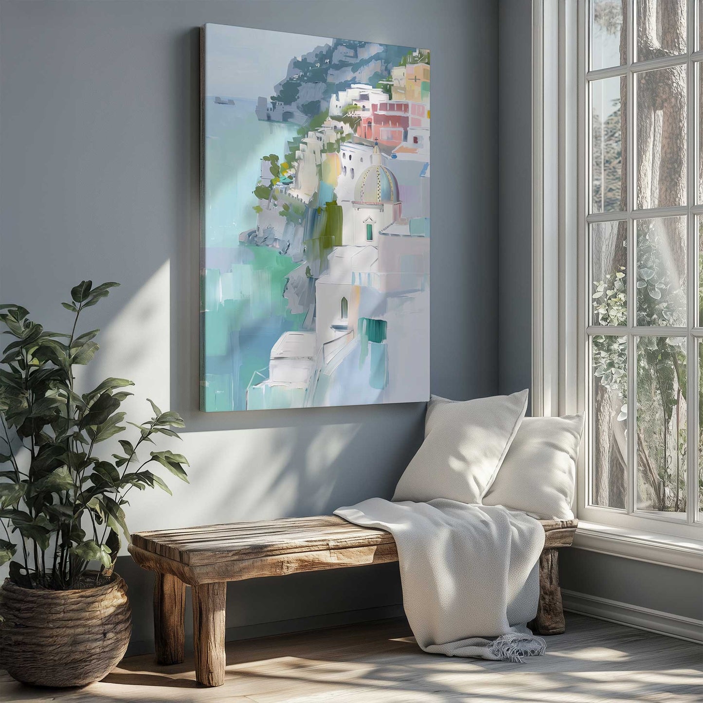 Picture of art in a room