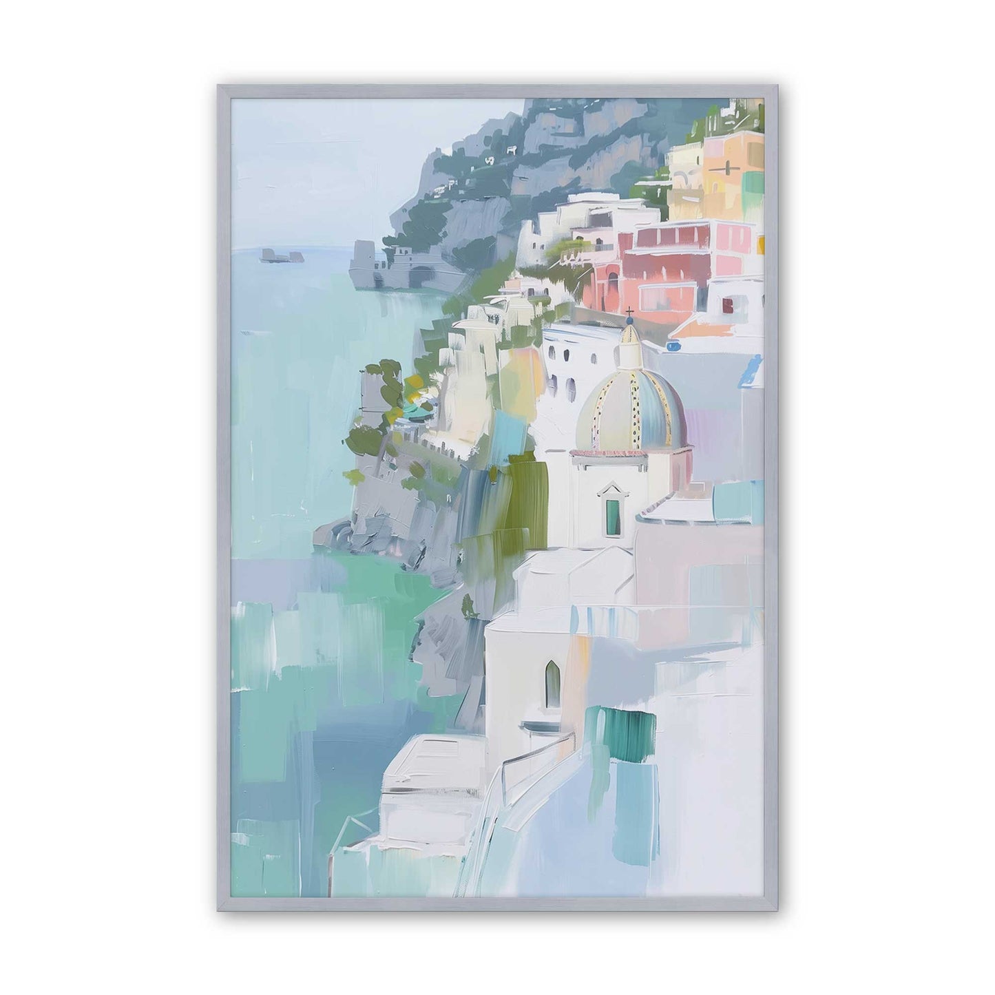 [Color:Polished Chrome], Picture of art in a Polished Chrome frame