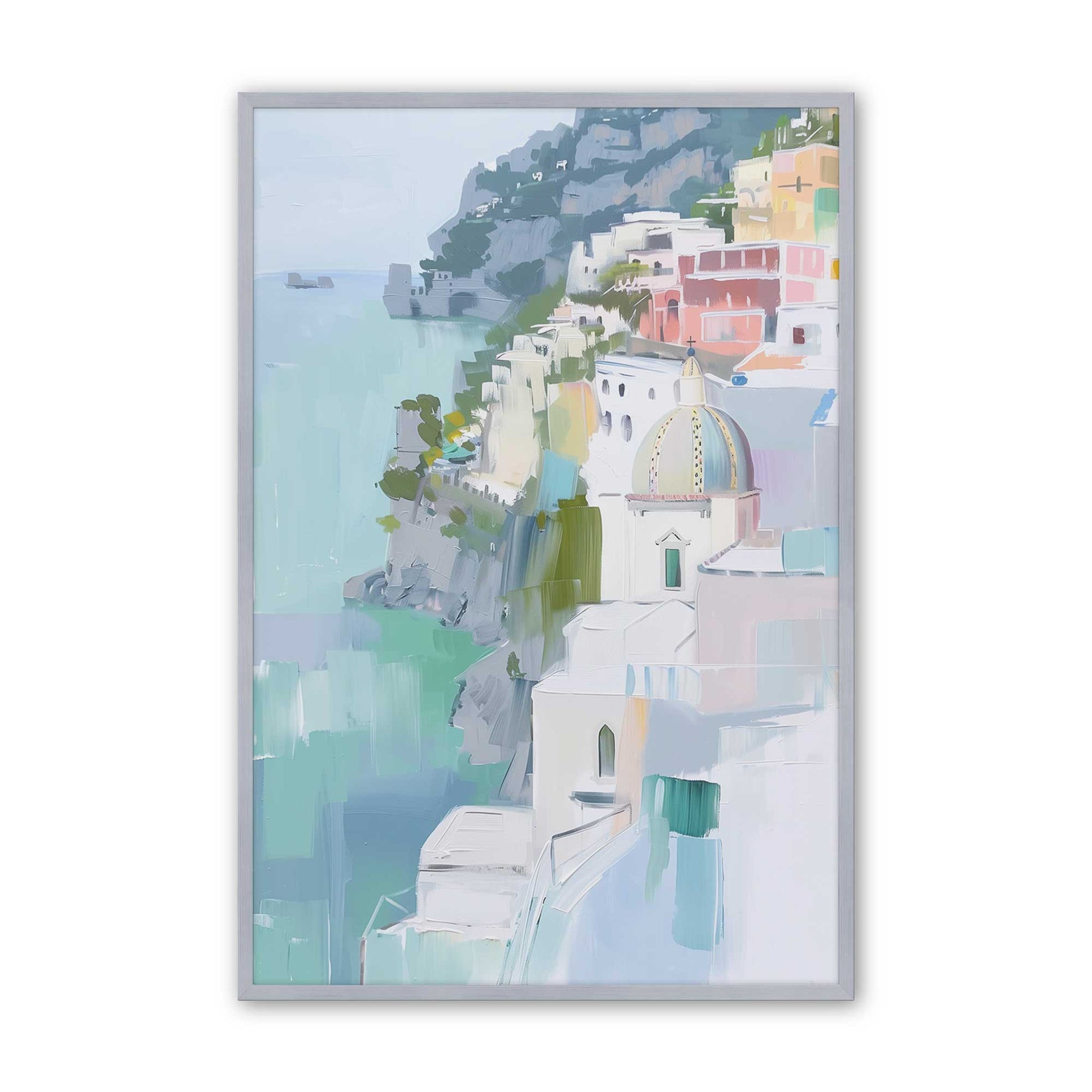 [Color:Polished Chrome], Picture of art in a Polished Chrome frame