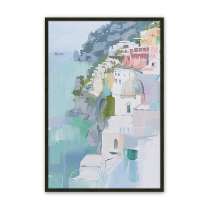 [Color:Satin Black], Picture of art in a Satin Black frame