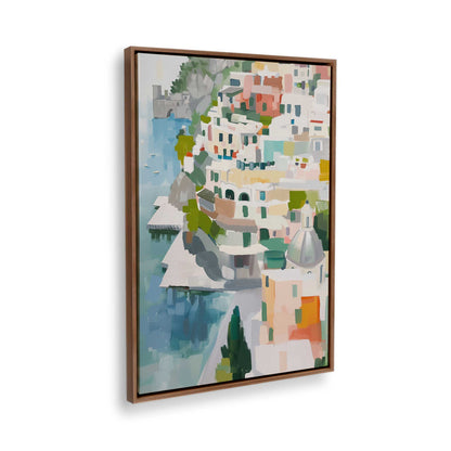 [Color:Walnut], Picture of the corner of the art
