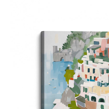 [Color:Stretched Canvas], Picture of the corner of the art
