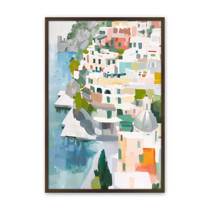 [Color:Belvinder Brown], Picture of art in a Belvinder Brown frame