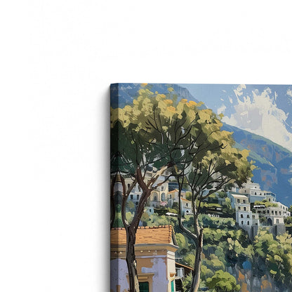 [Color:Stretched Canvas], Picture of the corner of the art