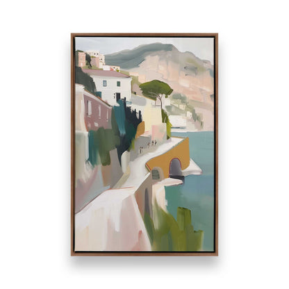 [Color:Walnut], Picture of art in a Walnut frame