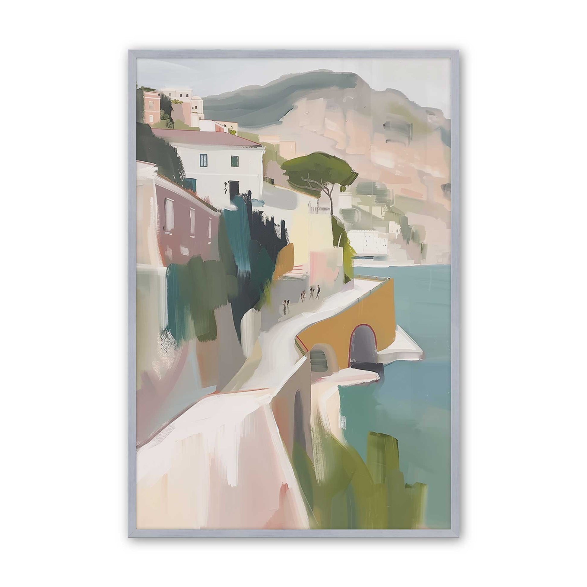 [Color:Polished Chrome], Picture of art in a Polished Chrome frame